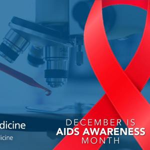 Aids Awareness Month Graphic