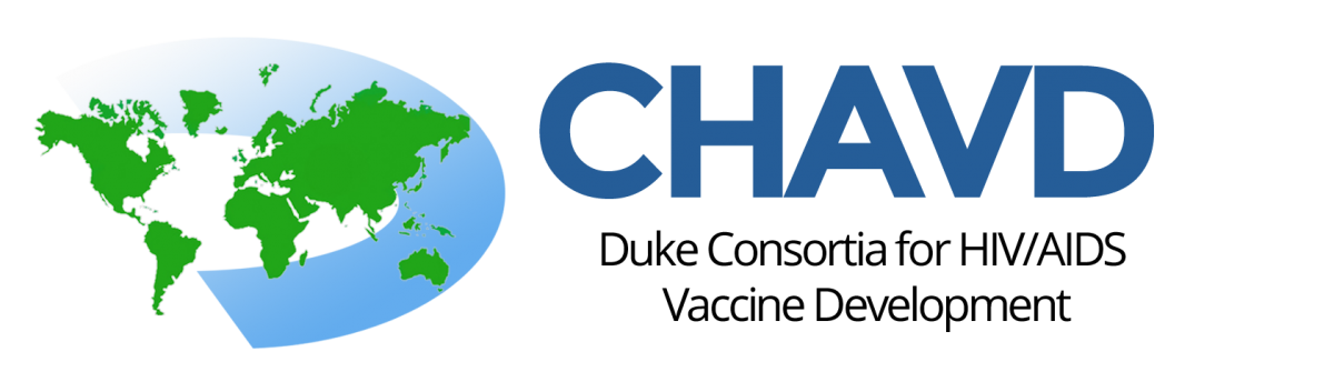 Logo for Duke Consortia for HIV/AIDS Vaccine Development (CHAVD)