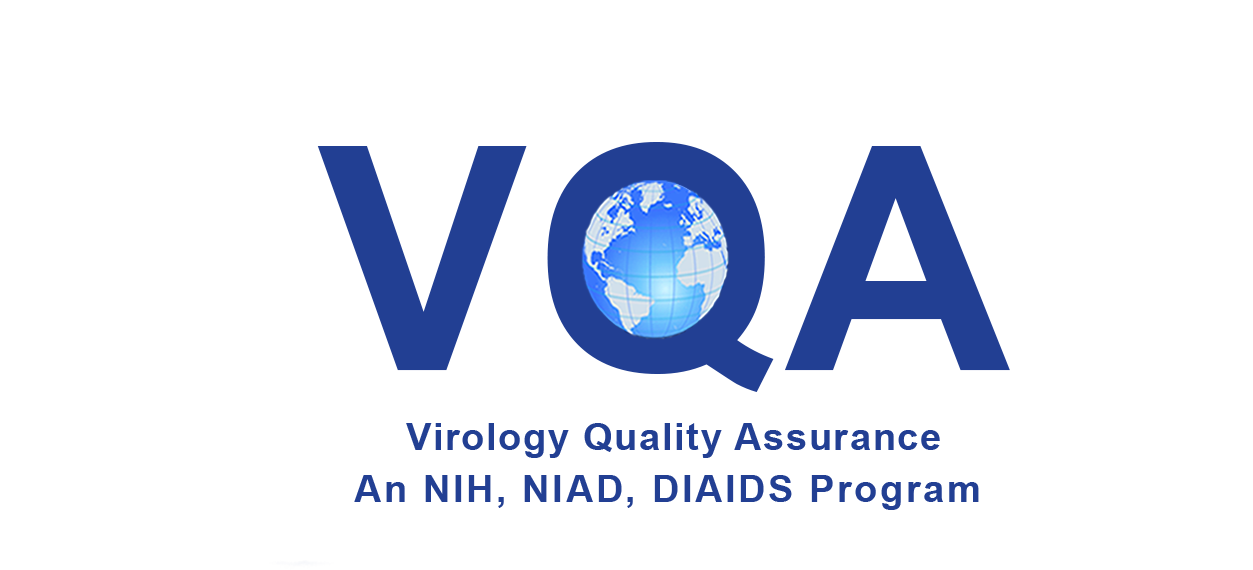 Virology Quality Assurance Logo