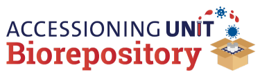 Logo for DHVI's Accessioning Unit Biorepository