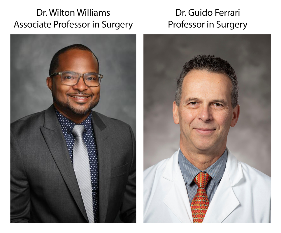 Photo of Drs. Williams and Ferrari