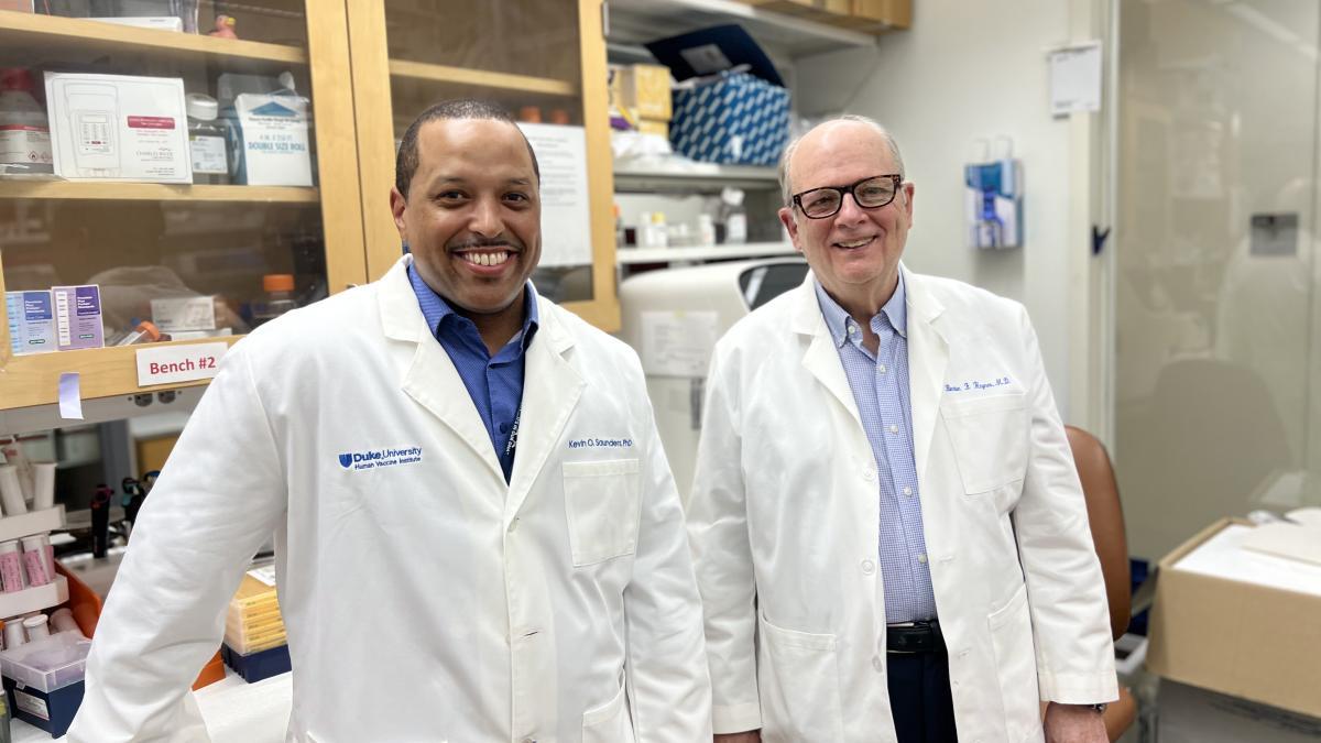 Bart and Kevin in the lab