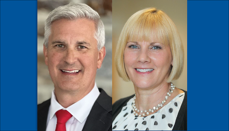 Scott Alderman and Maureen Maughan