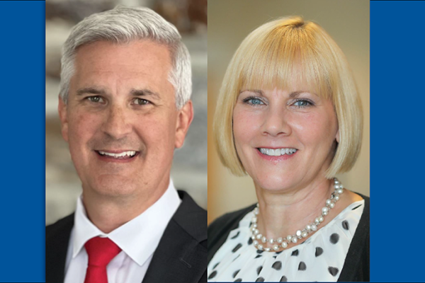 Scott Alderman and Maureen Maughan