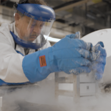 Freezer storage operation image