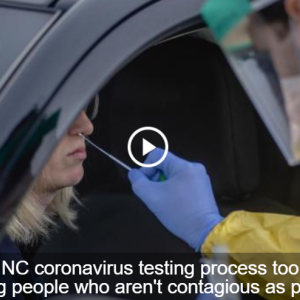 drive through coronavirus testing