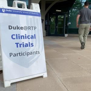 Duke Clinical Trial Sign